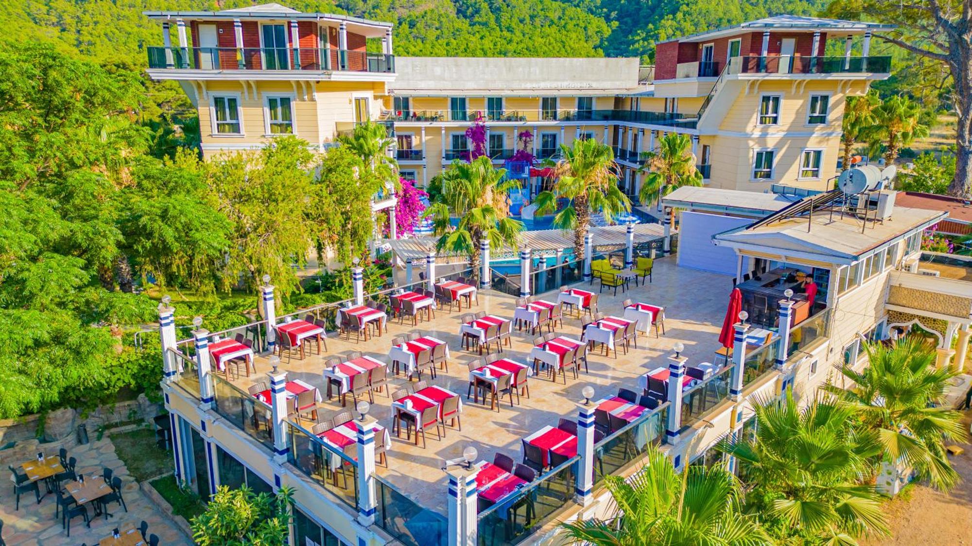 Adrasan Beach Club Hotel อันตัลยา ภายนอก รูปภาพ